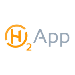 H2App logo