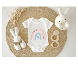 Regenbogen Baby Body Girl