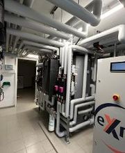 Technikraum Wärmepumpen Mehrfamilienhaus