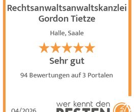 werkenntdenBESTEN.de Qualitätssiegel