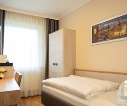 Einzelzimmer 6 zum Garten - Boutique Hotel Rosengarten Hamburg