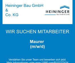 Maurer (m/w/d)