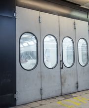 Exterior of Spray Paint Booth