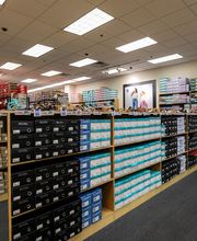 Athletic Shoes Section of Store