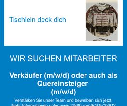Verkäufer (m/w/d) oder auch als Quereinsteiger (m/w/d)
