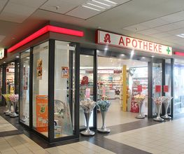 Aussenansicht der Äppelallee Apotheke