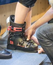 Skihütte Skischuhanpassung