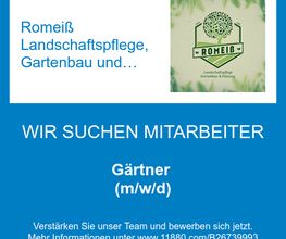 Gärtner (m/w/d)