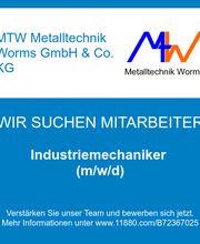 Industriemechaniker (m/w/d)