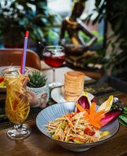 Papayasalat im thailändischen Restaurant in Nürnberg