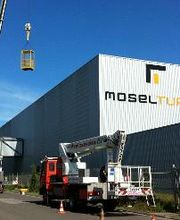 Große Werbeanlage für die Firma Borne, Beratung, Entwurf, bis hin zur Montage