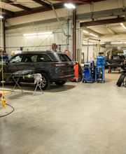 Wide Shot of Body Repair Area