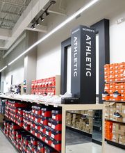 Athletic Shoes Section of Store