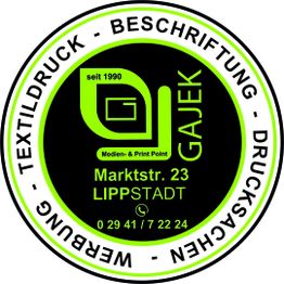 Gajekdruck Andreas Gajek Druckerei