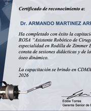 Dr. Armando Martinez Arriaga | Cirugía Avanzada de Rodilla imagen 16