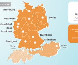 InKonstellation Ausbildungsakademie
An 11 Standorten immer in Ihrer Nähe und natürlich online live/hybrid.