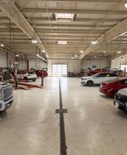 Wide Shot of Body Repair Area