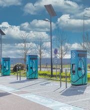 EVzen Station de recharge Zone commerciale Aeromia Romilly-sur-Seine