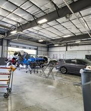 Wide Shot of Body Repair Area