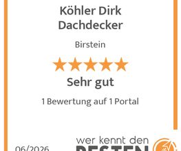 werkenntdenBESTEN.de Qualitätssiegel