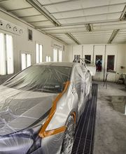 Exterior of Spray Paint Booth