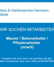 Maurer / Betonarbeiter / Pflasterarbeiter (m/w/d)