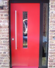 Haustür rot