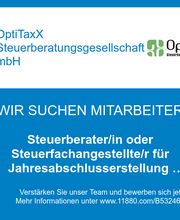 Steuerberater/in oder Steuerfachangestellte/r für Jahresabschlusserstellung (m/w/d)