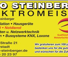 STEINBERGER GOTTHARD ELEKTROMEISTER Bild 1