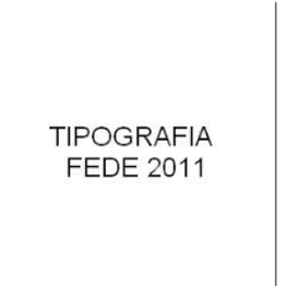 Tipografia Fede 2011 srl logo