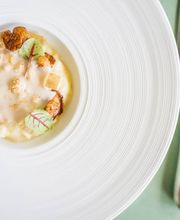 Hauptgericht im Gourmetrestaurant Silberdistel.