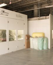 Exterior of Spray Paint Booth