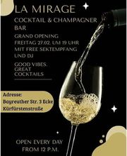 LA MIRAGE - Cocktail & Champagner Bar Bild 2