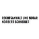 Norbert Schneider Rechtsanwalt und Notar