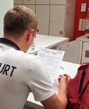 1. FCF zur Blutspendeaktion im
Haema Blutspendezentrum Frankfurt (Oder)
Komplex "Der Oderturm" | Karl-Marx-Str. 2 | 15230 Frankfurt (Oder) | Fon 0335 869 118 20
Foto: Angela Koschies