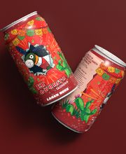 custom beer can label and pring