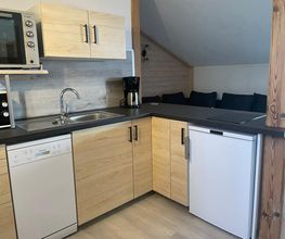 Wohnküche Ferienwohnung oben