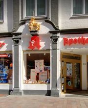 Aussenansicht der Rats-, Hof- und Stadt-Apotheke gegr. 1604