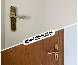 Türblattlackierung