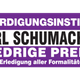 Anonym-Erdbestattungen Schumacher