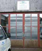 Werkstatt von außen - KFZ-Werkstatt, Alexander Adam, Karosseriebau/Unfallinstandsetzung