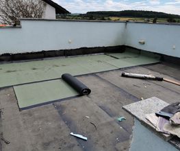 Terrasse Bitumen Abdichtung