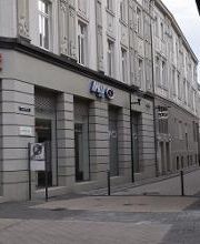 Strasseneingang in Stendal direkt von der Fußgängermeile