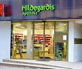 Aussenansicht der Hildegardis-Apotheke