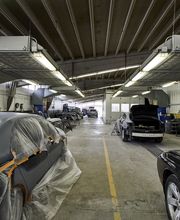 Wide Shot of Body Repair Area