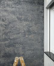 Schieferoptik mit Biss. Vorsatzschale mit Aquapanel im Außenbereich.