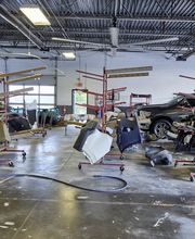 Wide Shot of Body Repair Area
