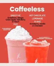 Coffeeless Menu