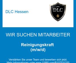 Reinigungskraft (m/w/d)