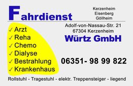 Fahrdienst Würtz GmbH logo